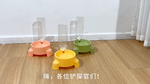 500ml Pet Auto Water Feeder Water Dispenser Gravity Flow Anti Spill Pet Kucing Bekas Makanan Air Bowl Cats Dogs