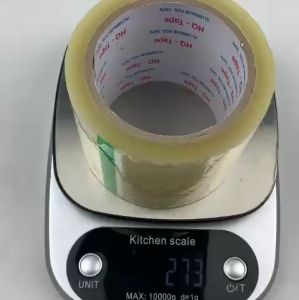 1 Cuộn băng keo Trong Đục OPP rộng 8cm 100yard dài 68 mét băng keo đục hải sản dán thùng xốp đông lạnh - Shop Út Lớn