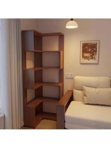 Corner Real Wood Color Shelf