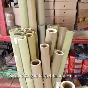 Sisa Potongan Karpet Talang HIJAU 110cm