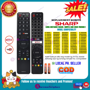 UNIVERSAL SHARP TV Remote CONTROL B326WJSA GB238WJSA GB105WJSA GA806WJSA GA840WJSA gb005wjsa 4t-c50ck1x gb004wjsa gb326wjsa gb238wjsa gb105wjsa gb209wjsa gb179wjsa ga890wjsa Lc-50Le460x Lc-65Le643u Lc-70Le600u alluremarketplace2