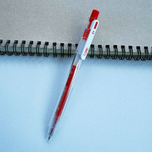 ปากกาแห้งเร็วสีแดง ความจุขนาดใหญ่ ไม่หยุดไหลของหมึก ปากกาเขียนแบบใหม่สำหรับนักเรียน ปากกาสีแดง ปากกาเขียนแบบไม่ต้องล้าง