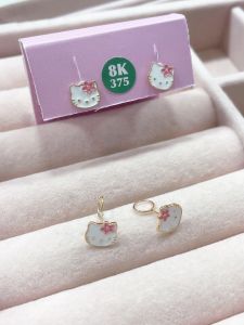 Anting Emas Kadar 8K Model Toge Donald Duck Family Gold