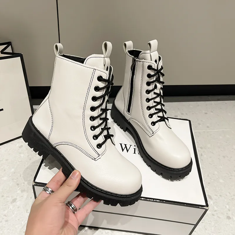 Cool on sale white boots