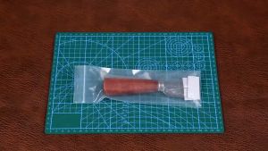 Leather Trimming Knife Leather Carving Tools Shovel 35MM PISAU PAHAT SABUK KERTAS GAGANG KAYU