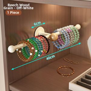 AOQILA | Wall Mounted Jewelry Display Rack Large Capacity