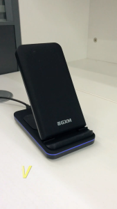 GXM 3-in-1 15W Fast Wireless Charging Stand – Foldable Charger for Phone Watch & Earbuds Wireless Charger