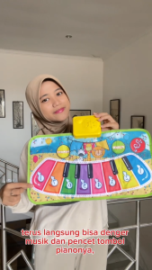 Mainan Anak MUSIC BLANKET MINI 8837-1B Mainan Matras Piano Mini Musical Edukasi Anak Mainan Anak Perempuan - Mainan Anak Laki Laki