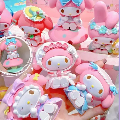 Set 6 Mô hình Kuromi Melody Hộp Quà Bí Ẩn Blind Box Full Box Đóng Hộp Set 6 Hộp Quà Bí Mật Quà Tặng Bất Ngờ - Mô Hình Decor Bàn Làm Việc Đẹp Toy