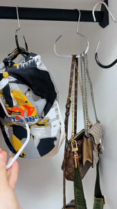 Circle Ring Hat Hook Multifunctional Scarf Tie Hanger Wardrobe Hanging Organizer for Bag Cap Belt Beg