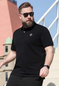 Men's Loose Plus Size Polo Shirts: Stylish Fashion for Large Belly & Fat Men