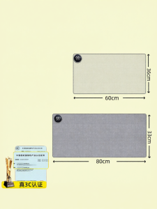 2025 New Large Size Heated Mouse Pad Computer Desk Office Desk Student Study Warm Pad Heating Pad Small  Style 10.13