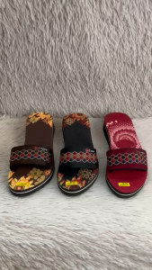 Sandal Cocari - Sandal Slop Wanita Turki Warna Coklat Hitam Merah Size 36-40