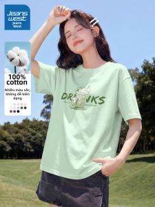 Jeanswest | Áo Thun Dạng Rộng Size Lớn Từ Cotton Sạch 100%