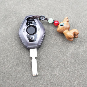 Auto Shell Holder Fob Keychain for BMW Z3 Z4 X3 X5 3 5 7 SERIES E38 E39 E46 E83 1998-2005 TPU Smart Car Key Case Cover Protector