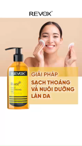 Gel rửa mặt Revox B77 Buzz chiết xuất mật ong và chanh 180ml