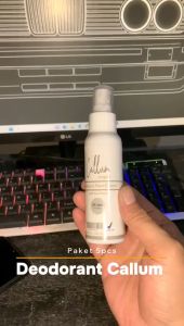 Paket 5pcs Deodorant Spray Callum Penghilang Bau Badan 100% Alami (COD)