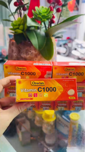 Viên Sủi Vitamin C 1000 Oredon – Giúp Tăng Đề Kháng Giảm Mệt Mỏi Nâng Cao Thể Lực Tuýp 10 viên
