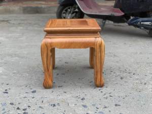 Đôn kê đồ nặng đôn đứng thắp hương gỗ gõ đỏ