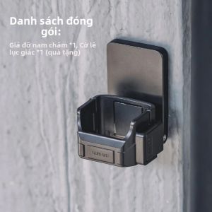 Giá Đỡ Từ Tính Cố Định Cho DJI Osmo Pocket 3/4 Đế Chụp Ảnh Để Bàn Di Động Hợp Kim Nhôm Phụ Kiện Gắn Máy Ảnh Tháo Lắp Nhanh