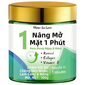 Kem Dưỡng Da Mặt Ban Ngày & Ban Đêm Minute Face Lift Với Retinol & Collagen Giúp Săn Chắc Tức Thì Dưỡng Ẩm Sâu Dùng Được Cho Cả Nam & Nữ 100g