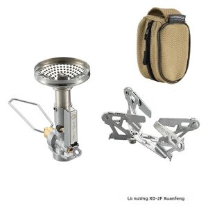 Campingmoon | CAMPINGMOON Mini Card Rocket Stove Head Hợp Kim Nhôm Bếp Gas Ngoài Trời Có Thiết Bị Đánh Lửa Cho Nguồn Điện Ổn Định Khi Cắm Trại