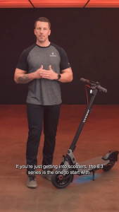 Segway Ninebot KickScooter E3 Foldable Electric Scooter for Short Commutes 25km/h and 45km Max Range