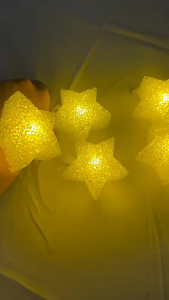 5Pcs Mini Star Night Light LED Handheld with Wrist Band for Kids Dance Stage Props