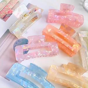 COD 10CM - JEPITAN RAMBUT AURORA GLOSSY KOREA PREMIUM MODEL KOTAK / JEDAI SALON KOREA HIGH QUALITY