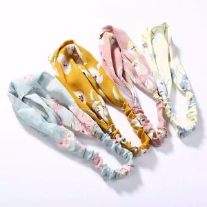BANDO KOREA KEKINIAN MOTIF BUNGA BENDO WANITA DEWASA IKAT RAMBUT PEREMPUAN Z16
