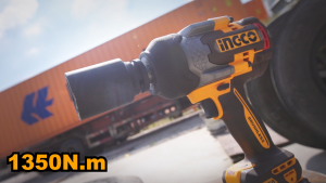 Máy siết bu lông pin 20V motor không chổi than lực siết 1350Nm INGCO CIWLI20135 | Thân máy CIWLI201351