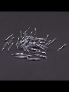 50pcs/lot Rattles Shake Attract soft baits-3mm/4mm/5mm stainless steel beads glass sleeveGlass Maraca Fishing Tackle Accessory