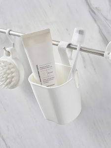 Hộp Đựng Đồ Nhỏ Gắn Tường Phòng Tắm Có Móc Treo Hộp Đựng Đồ Gấp KM 5200 Xuất Xứ Trung Quốc Đại Lục Nhật Bản Châu Á