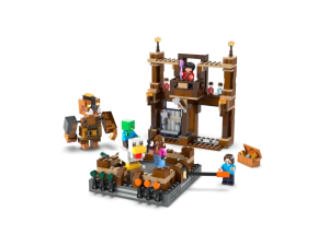 LEGO Minecraft 21272 Woodland Mansion Fighting Ring (491 Pieces) Mainan Susun (10 Tahun+)