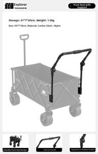 TanXianZhe | Foldable Shade Cover Camping Trolley