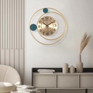 Creative Wall Clock - Fashionable Silent Hanging Clock for Living Room Minimalist Modern Wall Watch for Bedroom Home Use