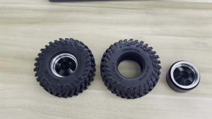 Lốp Xe Nhôm RED SPIDER 4 Chiếc 1.3Wheels Dành Cho Xe RC Crawler 1/18 1/24 Phụ Kiện Nâng Cấp Địa Hình Bùn Lầy Cho FCX24 FCX24M