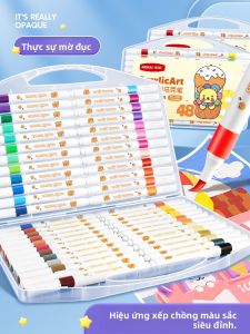 Nora | Soft Tip Acrylic Marker for Elementary School Art - Non-Transparent and Layerable