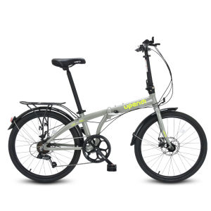 Folding Lightweight Aluminum Alloy Multi-speed Bicycle 24 inch