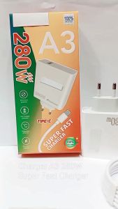 Charger REDMl A3 280W Super Fast Charger 100% Support Fast Charging