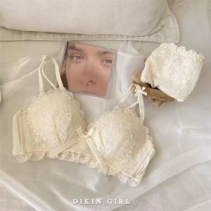 Áo Ngực Ren Không Dây Mỏng Cho Nữ Sinh Trung Học Phổ Thông Áo Ngực Không Dây Kiểu Nhật Bản Pure Desire Bộ Đồ Lót Gợi Cảm Mùa Hè