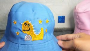 Topi Bucket Anak Tali Laki Laki Perempuan Model Trex Dino Bintang Usia 2 - 7 Tahun