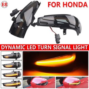 For Honda Civic Mk8 Sedan FA 1 2 3 FD 1 2 3 4 5 05-11 Dynamic Turn Signal Light LED Side Mirror Indicator Blinker Light