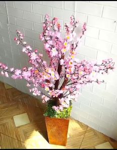 Pohon Bunga Sakura Hiasan Imlek 170cm