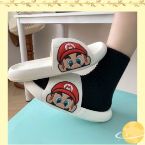 QJshop เลอค่ามาก💯รองเท้าแตะแฟชั่น ติดลายการ์ตูนสีแดงด้านข้าง ลายการ์ตูนน่ารักชิคๆ เริ่ดไม่ไหว น้องโอ้สุดฮิต 📮 จะพลาดได้เบ๋ออออ