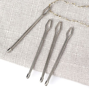 【On Sale】10Pcs Belt Threading Needle DIY Elastic Rope Threader Sewing Accessories Wearing Threaders Guide
