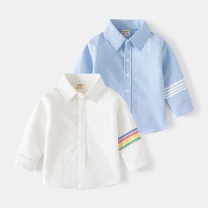 Cotton Comfortable Children Long Sleeve Shirt
