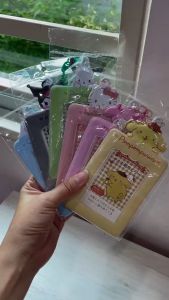 Kawaii Kuromi Cinnamoroll Card Holder Photocard Keychain PVC Photo Protector Kawaii 3 Inch 1 pc
