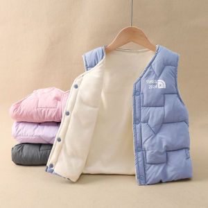 Warm Fleece Vest for Children Autumn and Winter