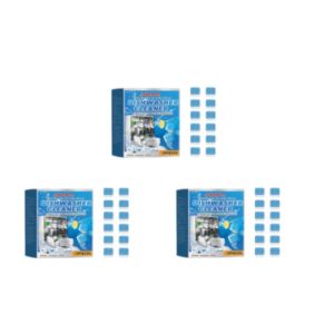 60/36PCS Dishwasher Effervescent Tablets All-in-one Deep Clean Removes stains and grease stains Sterilization and disinfection